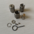 封锁 卡簧版 焊接版锁头定制施不锈钢钢丝绳定制单向5个 1个304单向锁头(24mm)通用