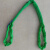 柔性吊带两头扣纤维吊装带软吊带1235米吨MT圆布吊带玻璃绑带 5吨3米