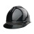 双安 ABS安全帽 防砸抗冲击安全帽 工程建筑施工帽 黑色