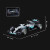 比美高（Burago）F1方程式精装模型1:43原厂仿真合金车模 奔驰红牛赛车模型收藏 奔驰AMG F1 W12(2021) 精装版#77