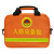 纳仕德 人防应急包 家庭储备物资自救应急救援包 24件套橘黄色 JXA0134