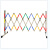 澜世 不锈钢伸缩围栏可移动式学校安全防护栏户外施工警戒隔离折叠护栏定制 加厚高1.2m*2.5米+万向轮