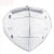 3M 口罩9542 9042升级版活性炭口罩 防有机蒸气异味和颗粒物9542头带式 25只/盒