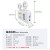 敏华电工3C认证9小时消防应急灯双头LED灯带手动开关应急照明安全灯