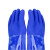 海斯迪克 HK-5019 pvc浸塑手套（5双）防护手套加厚 防水耐油耐酸碱 长27cm橘色
