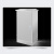 201/304户外防水不锈钢配电箱监控设备箱控制柜布线箱网络机柜12U 浅灰色