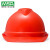 免费印字 梅思安V-Gard ABS安全帽工地男国标加厚施工领导建筑工程头盔定制LOGO 红色 豪华型ABS超爱戴