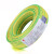 金龙羽 国标铜芯电线电缆单芯单股硬线阻燃ZC-BV1.5平方电线100米/卷 黄绿双色