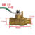 加厚2分3分4分6分1寸黄铜球阀内外丝螺纹水管开关阀门DN20 15 25 内外丝球阀DN8 2分 长柄93克
