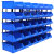 汉河HKCC04 零件盒组合式 塑料元件盒物料盒 配件盒 货架组合螺丝盒 红色 180*120*80mm