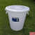塑料圆桶恒丰牌垃圾桶钢化桶圆形储水桶带盖室内外垃圾桶大号加厚 加厚420型蓝色220L6880cm