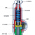 惠世达 弹簧式安全阀A28W/H/Y-16P储气锅炉空气蒸气螺纹不锈钢泄压阀（定制） DN65 