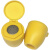 洗眼器配件自带防尘盖塑料ABS聚乙烯增压冲眼头出水喷头喷嘴 喷头(M14黄色增压)