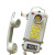 永煤 KTH33矿用本安型电话机KTH-33本质安全型厂用防爆铝壳按键电话 米白色