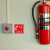 坚冠 火警119 中英文图示版亚克力消防标识牌墙贴提示牌报警电话 消防检查警示牌