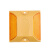钢隋 反光道钉 突起凸起路标 道路安全反光标志 （塑料道钉）双黄（6个/袋）一袋价
