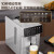 松下（Panasonic）咖啡机家用/办公室全自动意式咖啡机研磨一体 奶泡系统 现磨咖啡豆 NC-EA801 全自动奶泡/星砂白