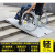 JPHZNB无障碍坡道防滑轮椅平板推车装车可移动折叠上台阶垫斜坡板 607M(长210*宽72cm) 加强焊接铰链