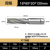 镶合金铣刀加长4刃数控刀具直柄螺旋焊接立铣刀硬质钨钢 18*60*20*120mm