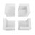 珍珠棉护角打包泡沫三面三角防撞护角包装包角快递纸箱护角L型盒 120*120*120-20 150个