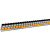 佐痕 4060加强钣金流利条重型货架线棒滑轨铝合金滑轮轨道配件 40*33钣金D32平轮/米 