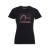 EVISU  女士小海鸥与标志印花短袖T恤 1ESGNW9TS614SL 黑色 XS