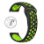 19 20 21 22mm通用硅胶平口手表带代用卡西欧天梭浪琴康卡斯精工五号华为GT3小米color 黑绿色 21mm