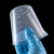 稳斯坦 WLL0017 塑料烧杯实验室烧杯教学测量杯刻度无手柄计量杯 100ml