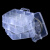 冰禹 零件箱透明塑料三层五金零配件工具分隔可拆把手 特大号32*19*24cm bf-100