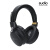 SUDIO KLAR 无线蓝牙耳机苹果华为通用型主动降噪耳机运动头戴式 炫酷黑