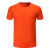 中神盾  定制 SWS-CDS-RT1702 短袖棉质圆领T恤打底衫 橙色（男款） 170