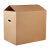 伏兴 大号搬家纸箱 加厚特硬瓦楞纸箱打包箱包装箱收纳箱 5层特硬 80*50*60cm(带扣手)5只装