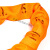 国标工业柔性吊装带双扣环形3/5/10吨起重圆形软吊带吊车吊树吊绳 3吨2米 橘色，黄色 默认