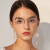 Jill Stuart吉尔斯图亚特眼镜JS70018优雅女款近视眼镜半框钛金属镜架 白色 C03 镜架