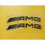 车汇广源适用于AMG耐高温刹车贴 汽车贴纸 个性AMG卡钳贴纸改装装饰刹车 12CM黑色弧度2张