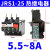 德力西热继电器JRS1-25-80交流三相电机380V马达温度热过载保护器 JRS1-25 5.5-8A