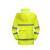 阿力牛 ASF165 反光防水雨衣套装 户外骑行透气分体防汛雨衣 荧光黄 XL 
