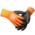 多给力 防寒保暖防水防滑手套冬季工地干活工作耐磨通用加厚防护手套 WG-338 L码