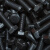 铁屹 8.8级黑色螺栓 外六角螺栓 全螺纹螺丝 螺杆螺母垫片套装 一包价 M16*65 20个/包