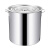兰诗 水桶 酒店学校不锈钢桶加厚厨房储水桶汤桶 带盖30*30CM FW1560