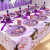 铭汇通生日桌布一次性 库洛米派对聚会防油儿童卡通主题布置装饰 新品紫色库洛米花样盘10个