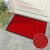 米奇特工 PVC可裁剪双条纹酒店地垫 走廊过道防滑地毯 楼梯垫 大红色 1.2*15m