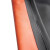 久臻 YZW01 防水防油耐酸碱围裙双层耐油厨房加大加厚PVC无袖皮围裙 黑红复合