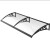 吉泰易盛防雨棚^1500×1200×400（330）^固定-耐力板塑钢支架-不带安装-7天发货