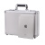 创悟邦 铝合金手提箱 手提式密码箱便携保险箱机械锁档案箱证件收纳盒 升级款36*26*9.5cm