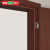 欧派木门 免漆复合门室内门卧室门套装门 OPMA-2101J 金丝楠木
