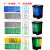 垃圾袋手提式垃圾分类垃圾袋加厚绿色厨余社区学校四色塑料袋 四色背心(50个)45*55cm 加厚(200只)可选颜色