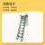 折叠伸缩楼梯  钛镁合金材质80*120