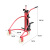 手动液压油桶搬运车咬嘴鹰嘴圆桶铁桶塑料桶液压叉车装卸车手推车 铁塑两用聚氨酯轮+刹车