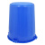 兰诗 YJ-E087 水桶 圆形塑料桶收纳桶大号水桶酒店厨房环卫物业垃圾桶 蓝色60升